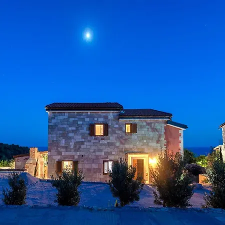 빌라 Astounding Hvar 4 Bedrooms Crystal Hvar 1 Mesmerizing Sea View 흐바르
